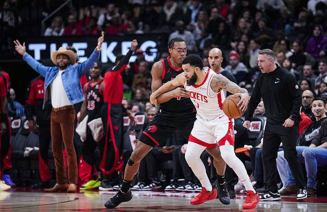 火箭击败猛龙，取得五连胜